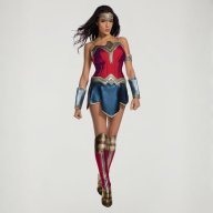 Disfraz Mujer Maravilla - Wonder Woman Liga de la Justicia - Súper Héroes y Heroínas  DC Comics / Mujer Adulto